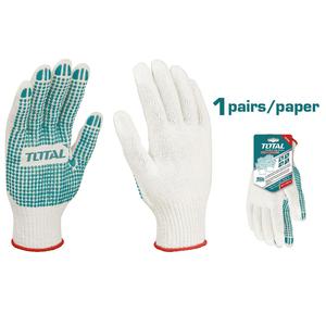 TOTAL KNITTED & PVC DOTS GLOVES (TSP11102P)