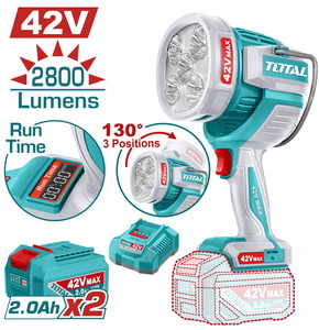 TOTAL Cordless work lamp (TWLI42896E)